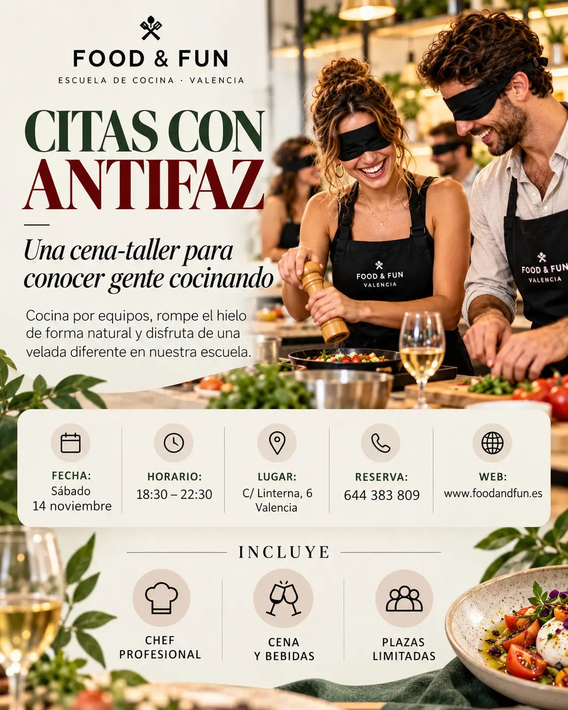 COOK & CONNECT: UNA RECETA DIFERENTE PARA CONOCER GENTE NUEVA